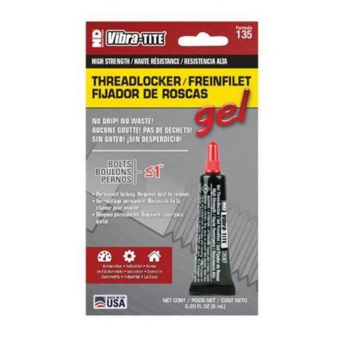 Vibra-Tite Thread Locker GEL Red/Blue Knife Pivot Lock Tight loctite Knife-Accessory - Tophatter Daily Deals