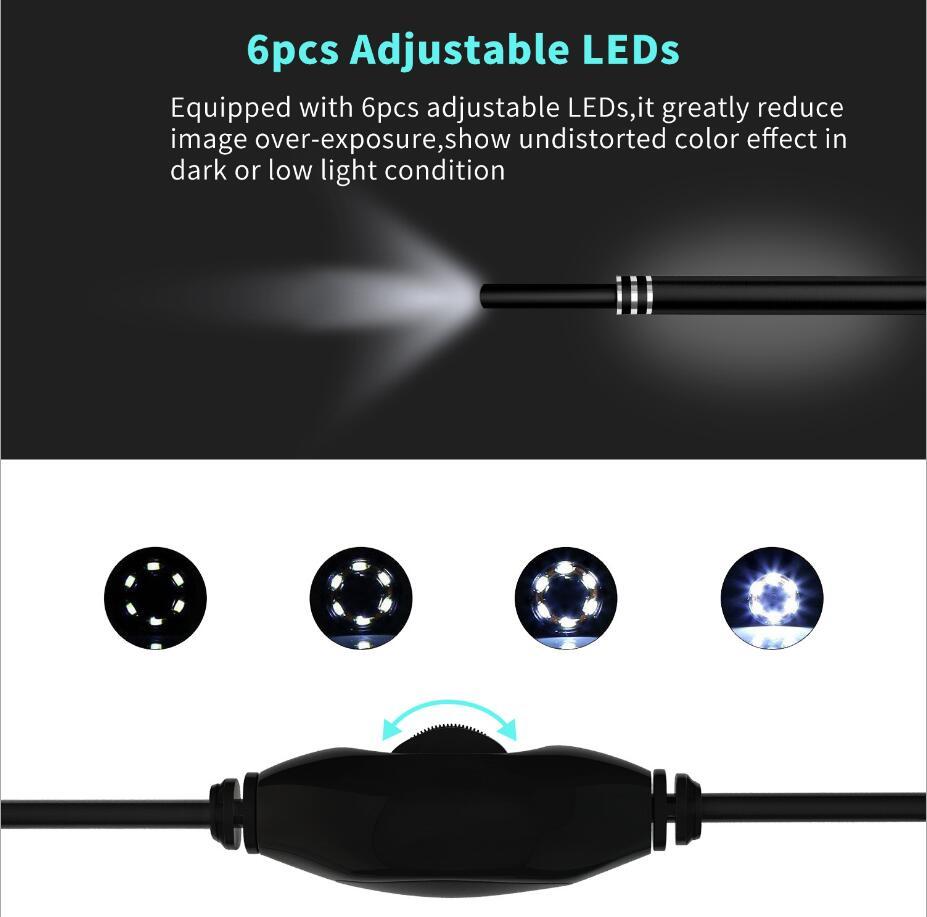 3-in-1 USB&Android&Type-c Ear Cleaning Endoscope HD Visual Ear Spoon Multifunctional Earpick With Mini Camera Ear Health Care Cleaning Tool 0 - Tophatter Daily Deals