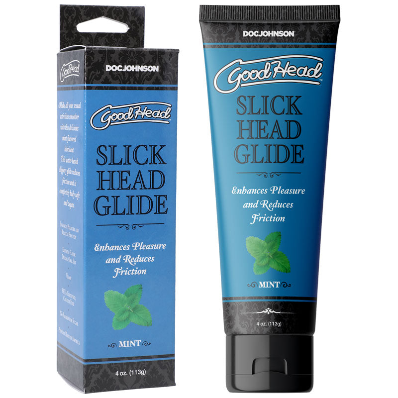 Goodhead Slick Head Glide Mint Flavoured Lubricant 120 ml > Lube > Flavoured - Tophatter Daily Deals