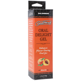 Goodhead Oral Delight Gel Peach Flavored (120 ml) – Edible Personal Lubricant > Lube > Oral Gels & Sprays - Tophatter Daily Deals