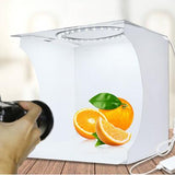 2 LED panels mini folding portable studio Ring 0 - Tophatter Daily Deals