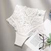 Sheer Cutout Panties White One Size (Waist 60-80 cm Hip 80-88 cm) Underwear - Tophatter Daily Deals