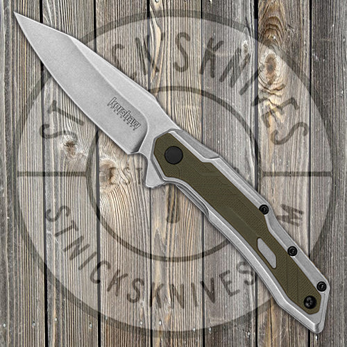 Kershaw Salvage - Assisted Opening Knife - G10 and Stainless Handle - 1369 Knives - Tophatter Daily Deals