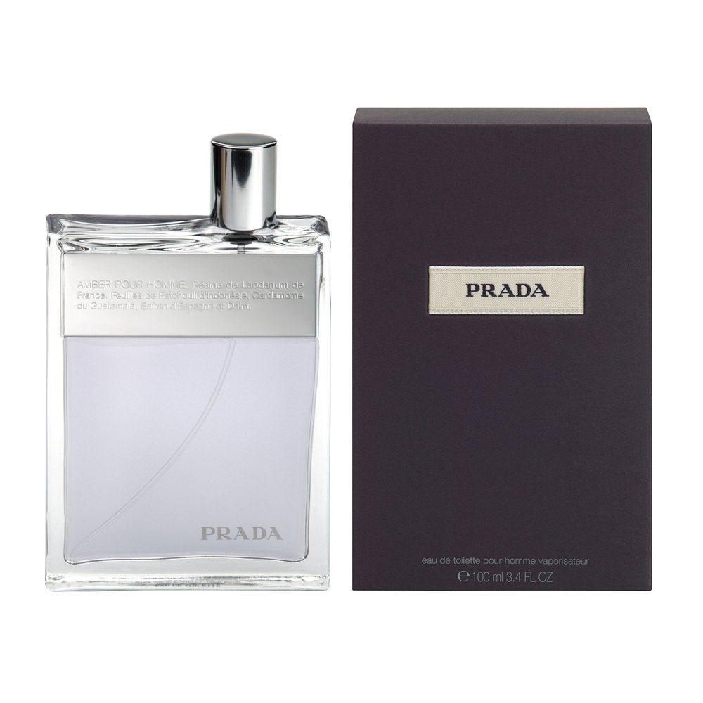 Prada Amber For Men Eau De Toilette 100ml Spray Default Title - Tophatter Daily Deals