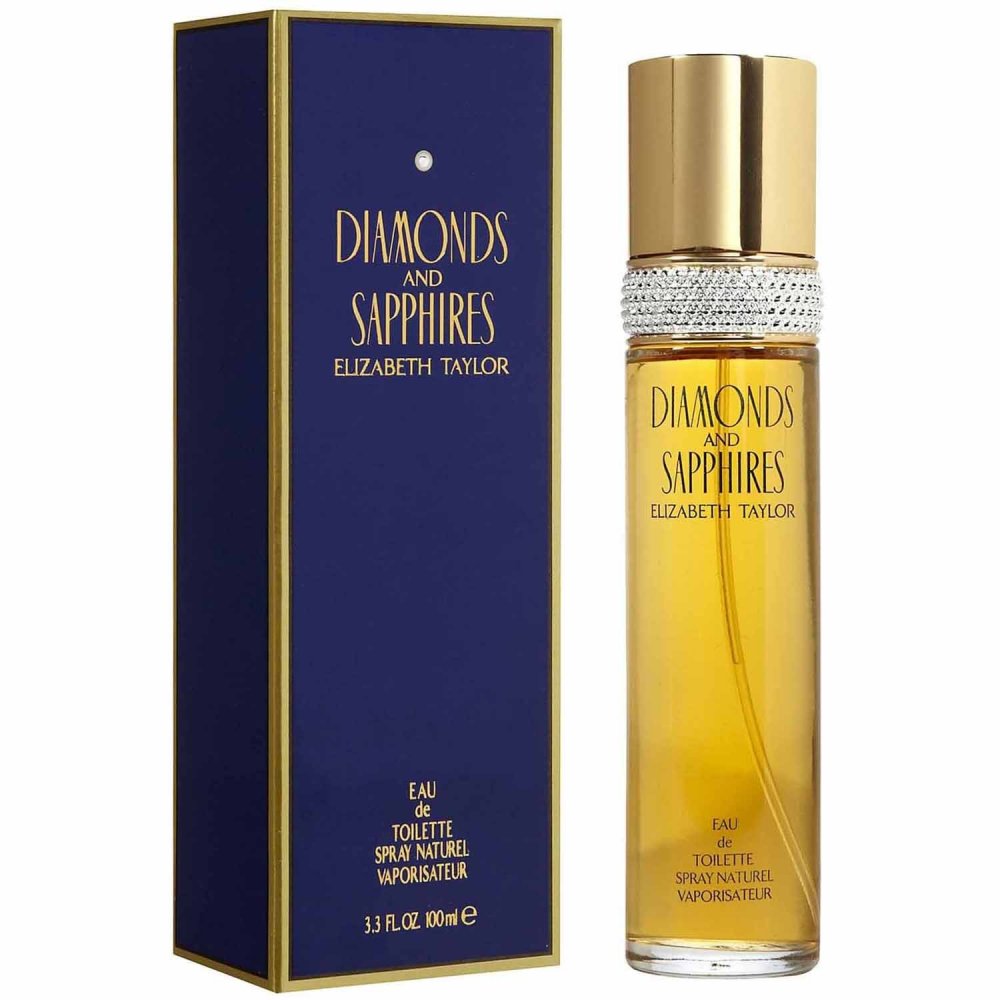 Elizabeth Taylor Diamonds And Sapphires Eau De Toilette 100ml Spray