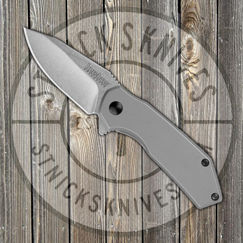 Kershaw Knives Valve - Assisted Opening - Stainless Handle - 4Cr13MoV Blade - 1375 FOLDING KNIVES - Tophatter Daily Deals