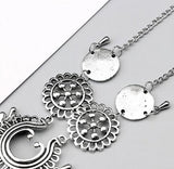 Bohemian Jewelry Antique Silver Color Hollow Flower Chain Anklets Beach Barefoot Sandals Foot Jewelry 0 - Tophatter Daily Deals