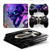 0131-0155 PS4 Pro game machine host Sticker Anti scraping geometric pattern sticker 24 3 12 0 - Tophatter Daily Deals