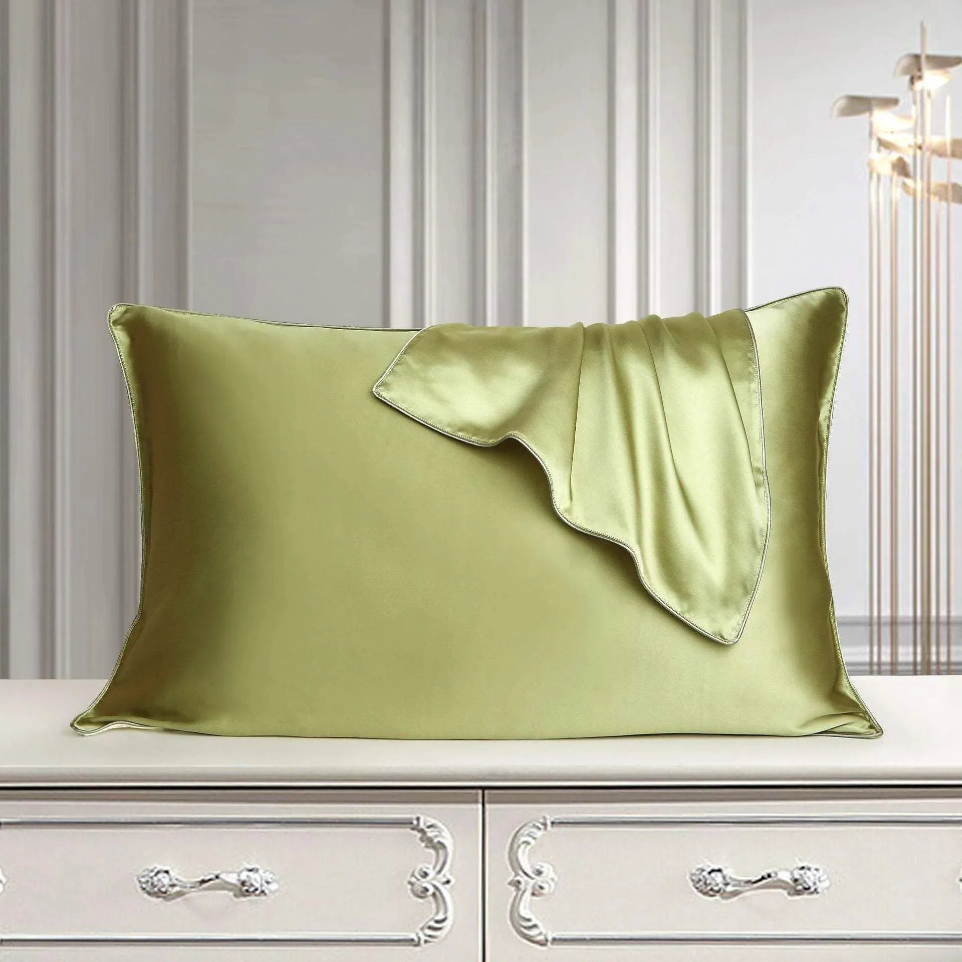 Silk Pillow Case Pure Silk Pillowcase Real Silk Pillowcase Natural Silk Pillowcase Turquoise Humidifier - Tophatter Daily Deals