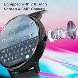 Big screen Android 4G smart watch phone 0 - Tophatter Daily Deals