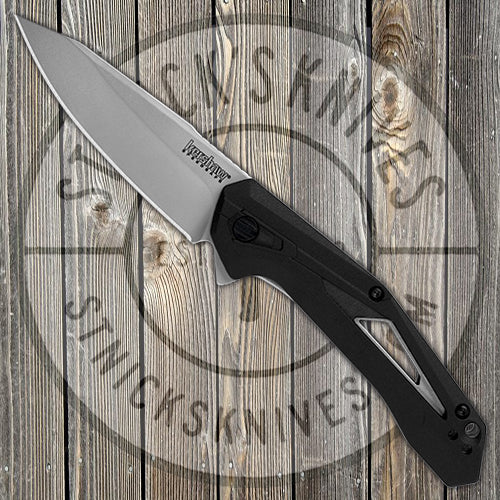 Kershaw Knives Airlock - Assisted Opening - Black GFN - 1385 Knives - Tophatter Daily Deals