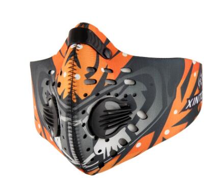 Bike Facial Mask Orange 0 - Tophatter Daily Deals