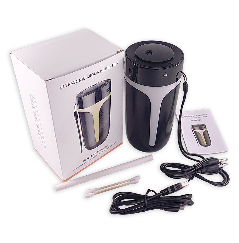 Air purification with humidifier in Bluetooth music car 0 - Tophatter Daily Deals