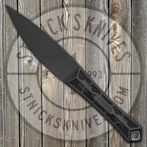 Kershaw Interval - Polymer Fixed Blade - Black Handles - Spear Point - 1399 Knives - Tophatter Daily Deals