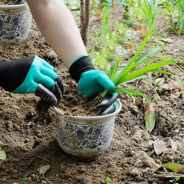Claw Gardening Gloves Gardening Gloves - Tophatter Daily Deals