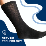 Women's Cotton Diabetic Crew Socks (6 Pair) Women's Socks & Hosiery - Tophatter Daily Deals