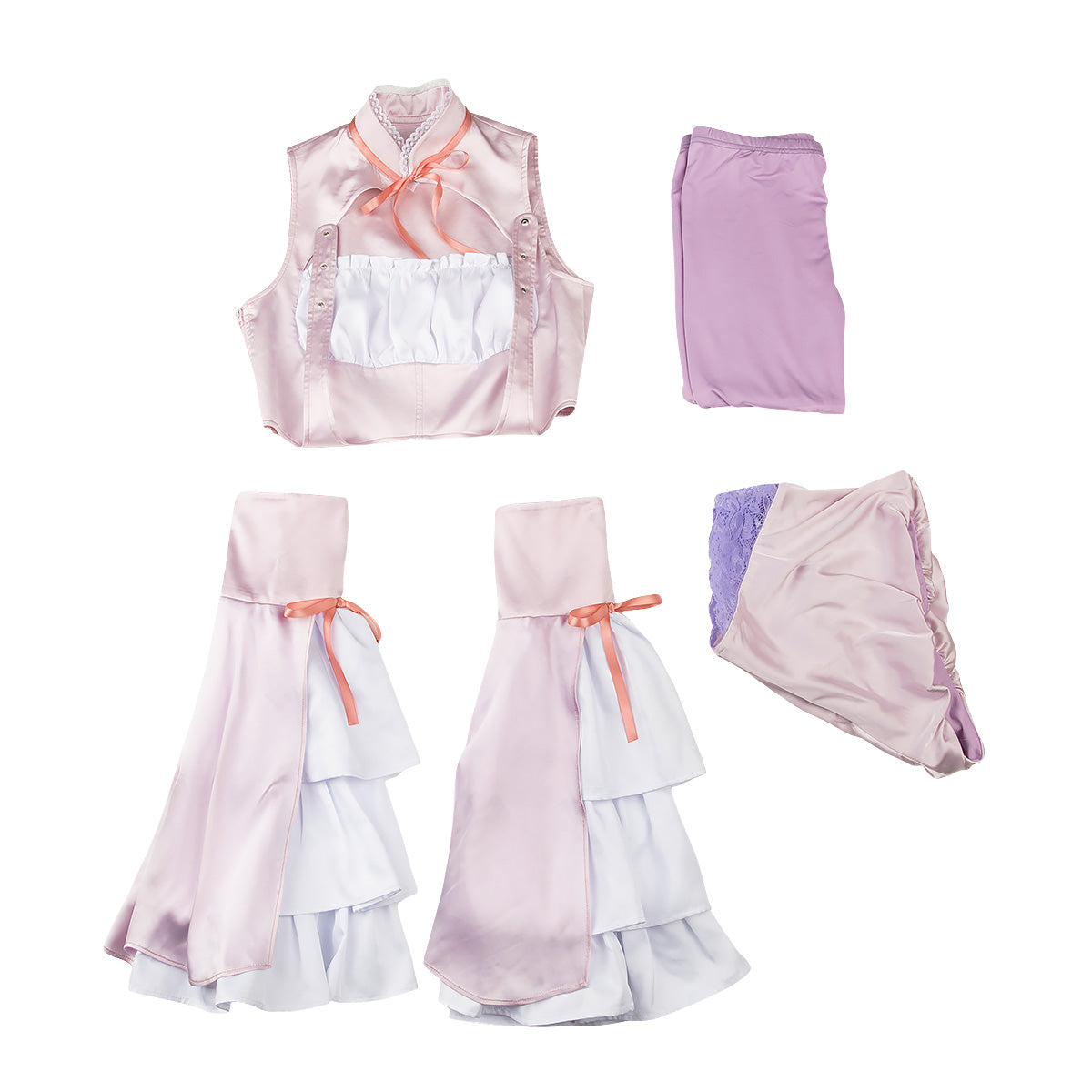 The Magical Girl and the Evil Lieutenant Used to Be Archenemies Byakuya Mimori Cosplay Costume - Tophatter Daily Deals