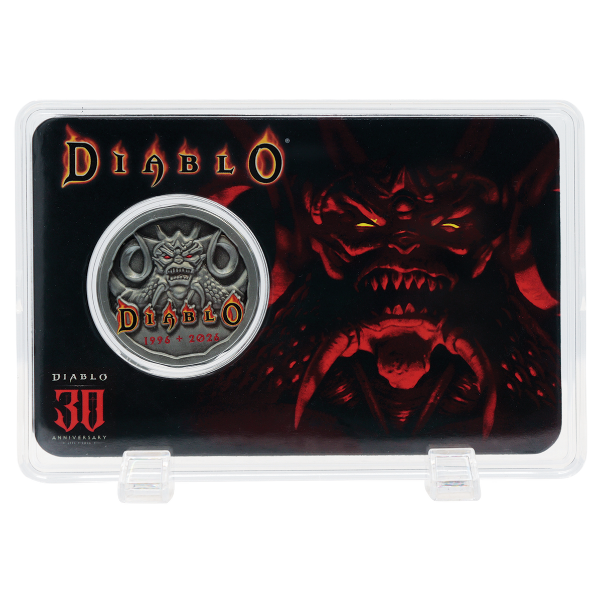 Diablo - Limited Edition 30th Anniversary Presentation Coin Replica Coin - Tophatter Daily Deals
