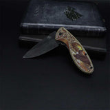 3D Sculpture Eagle Relief Folding Knife - Tophatter Daily Deals
