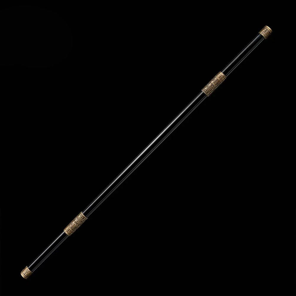 Shadow Veil Twin-Bladed Polearm - Tophatter Daily Deals