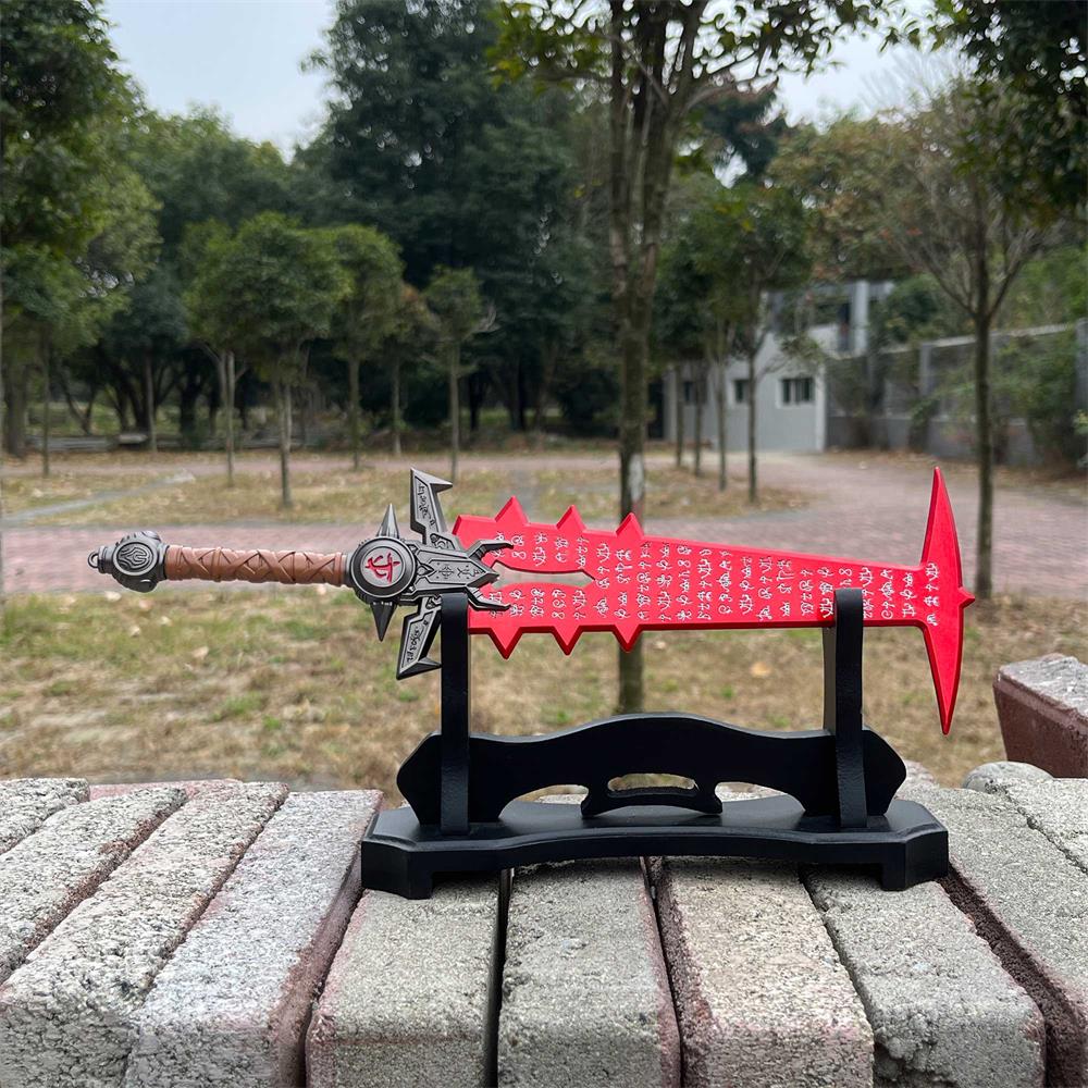 30CM Eternal Crucible Sword Blunt Metal Replica - Tophatter Daily Deals