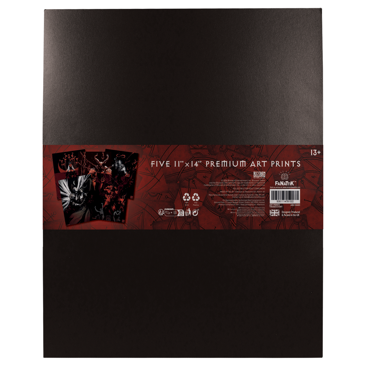 Diablo - Limited Edition Set of Five Lithographs Fine Art Print - Tophatter Daily Deals