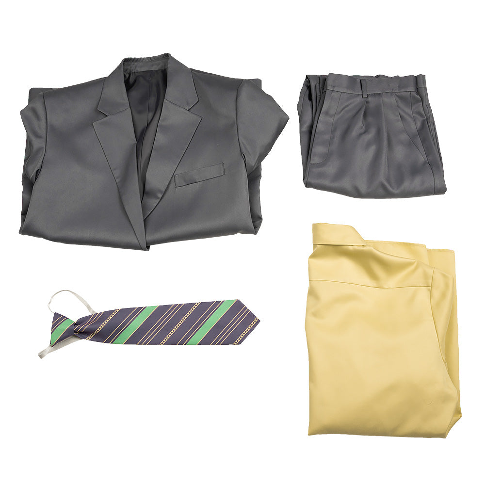 Joker: Folie à Deux Arthur Fleck Grey Suit Cosplay Costume Costume - Tophatter Daily Deals