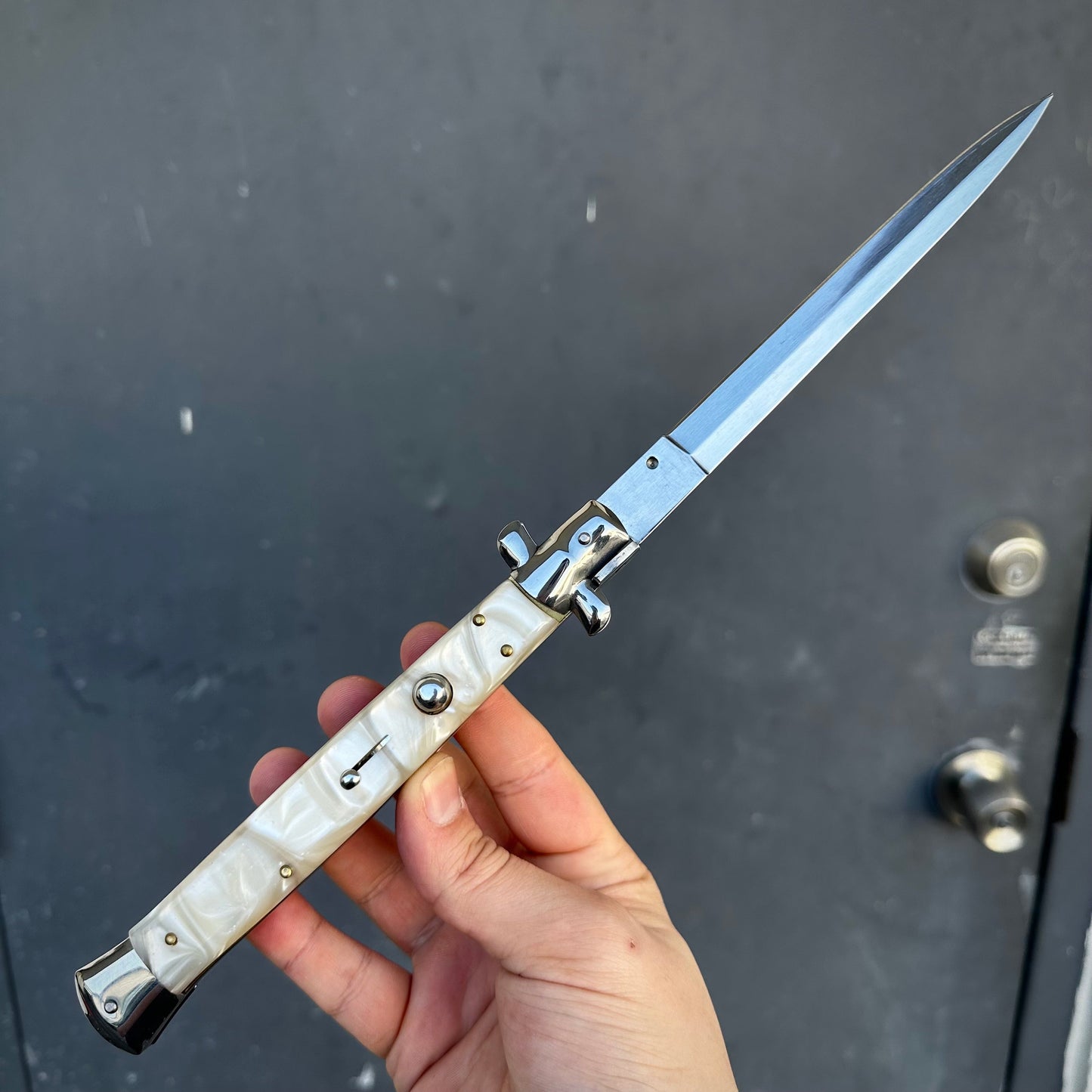13" Big Boy Auto Italian Style Stiletto (MASSIVE KNIFE) - Tophatter Daily Deals