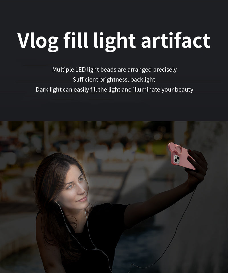 Ring Selfie Flip Light iPhone Case - 3 Colors Phone Cases - Tophatter Daily Deals