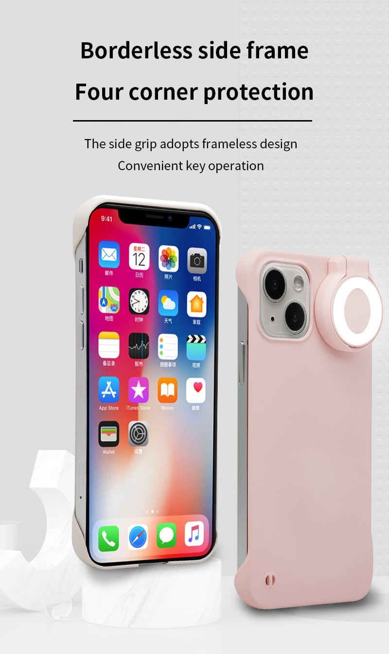 Ring Selfie Flip Light iPhone Case - 3 Colors Phone Cases - Tophatter Daily Deals