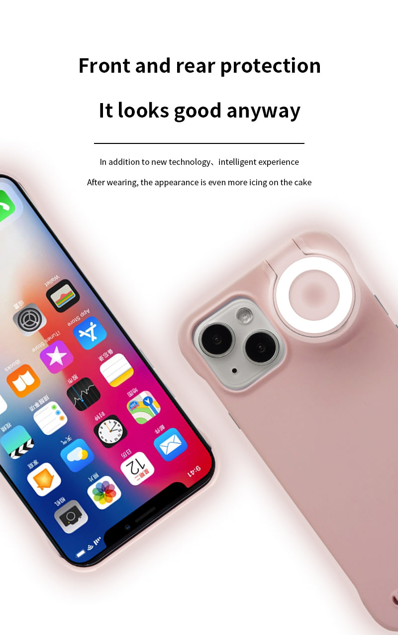 Ring Selfie Flip Light iPhone Case - 3 Colors Phone Cases - Tophatter Daily Deals