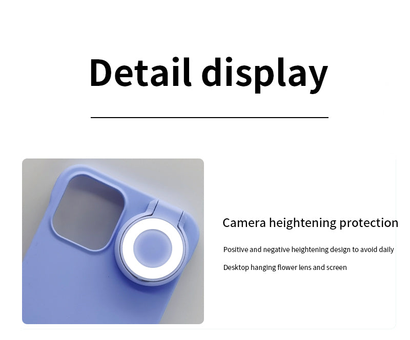 Ring Selfie Flip Light iPhone Case - 3 Colors Phone Cases - Tophatter Daily Deals