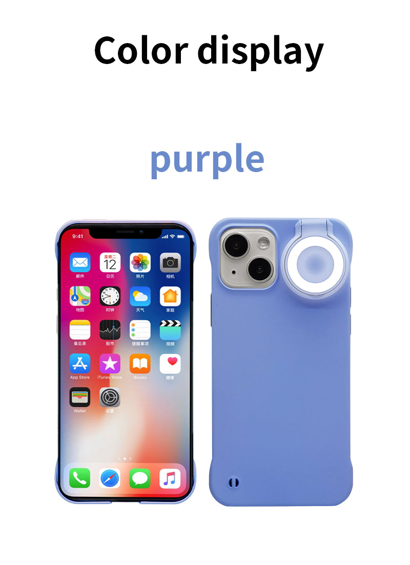 Ring Selfie Flip Light iPhone Case - 3 Colors Phone Cases - Tophatter Daily Deals