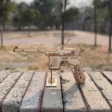 Mauser Military Pistol Wooden Model Pistol 3D Puzzle - Tophatter Daily Deals