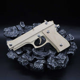 Assembled M92F Wooden Rubber Band Gun - Tophatter Daily Deals
