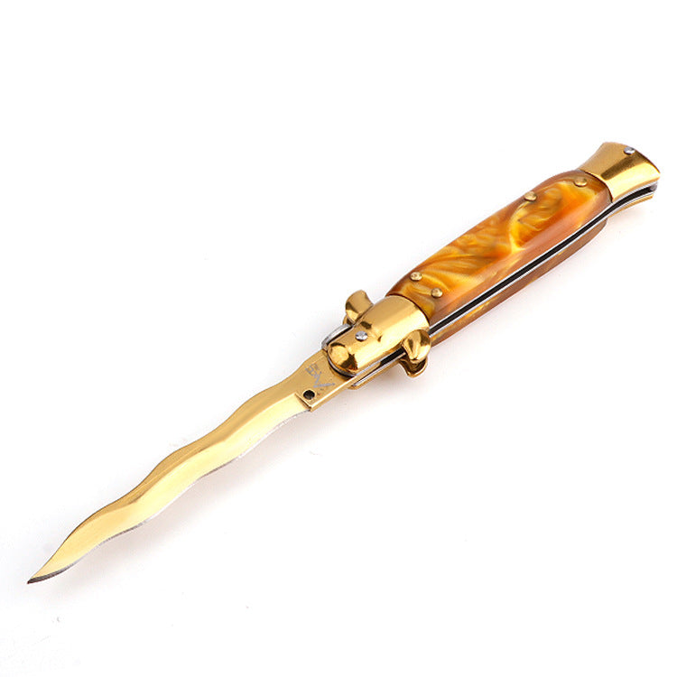 AKC Mafia Stiletto Pocket Knife A4 - Tophatter Daily Deals