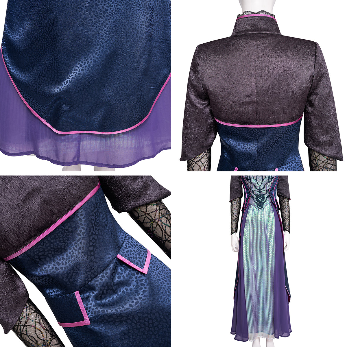 MAV Agatha All Along Ghost Agatha Harkness Cosplay Costume Costume - Tophatter Daily Deals