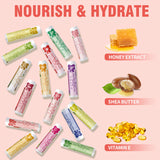 10-Pack: Tinted Moisturizing Lip Balm Set, Assorted Flavors Beauty & Personal Care - Tophatter Daily Deals