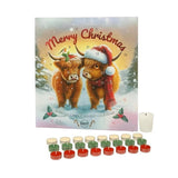 Airpure Scented Candle Advent Calendar | Tealight Christmas Advent Calendar Advent Calendar - Tophatter Daily Deals