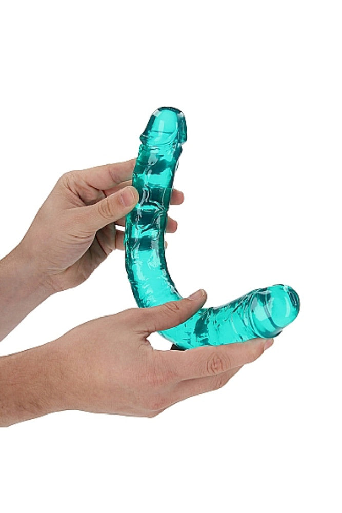 Shots Toys - RealRock - 13" Double Dong - Turquoise Sex Toy - Tophatter Daily Deals