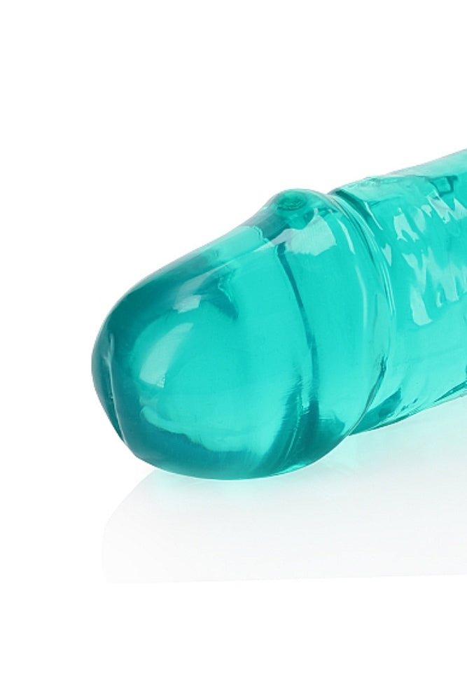 Shots Toys - RealRock - 13" Double Dong - Turquoise Sex Toy - Tophatter Daily Deals