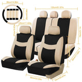 14-Pieces: Universal Auto Seat Cover Set Automotive - Tophatter Daily Deals