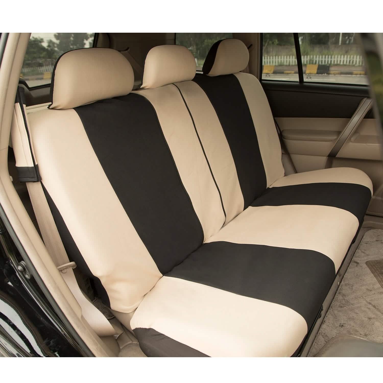 14-Pieces: Universal Auto Seat Cover Set Automotive - Tophatter Daily Deals