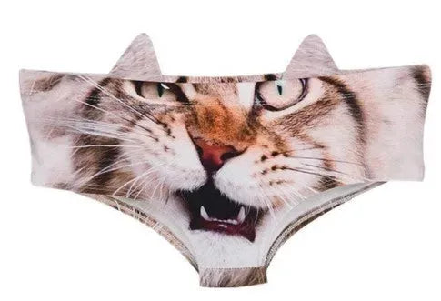 Cat Print Panties tigher 0 - Tophatter Daily Deals