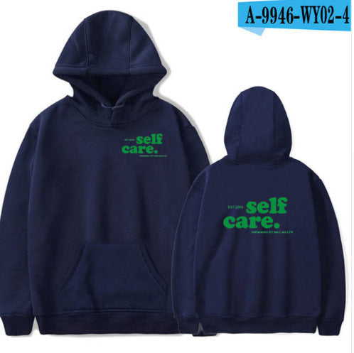 Warm Unisex Hoodie - Pullover, Cotton Blend, For Winter 1Navy Blue 3D Changing Face Moving Picture Frame - Tophatter Daily Deals