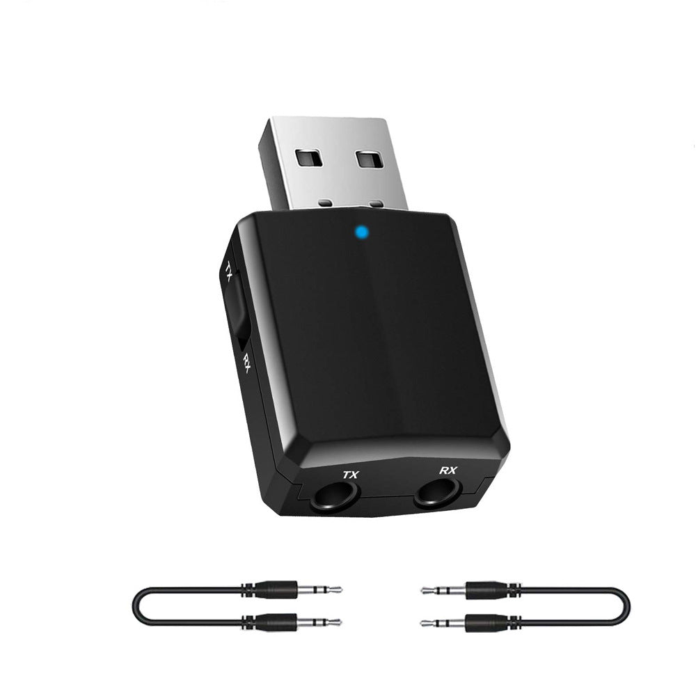 Bluetooth transmitter receiver Black 0 - Tophatter Daily Deals