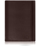 Genuine Leather Trifold Wallet – ID Window, RFID Blocking Handbags & Wallets - Tophatter Daily Deals
