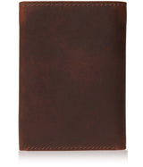 Genuine Leather Trifold Wallet – ID Window, RFID Blocking Handbags & Wallets - Tophatter Daily Deals