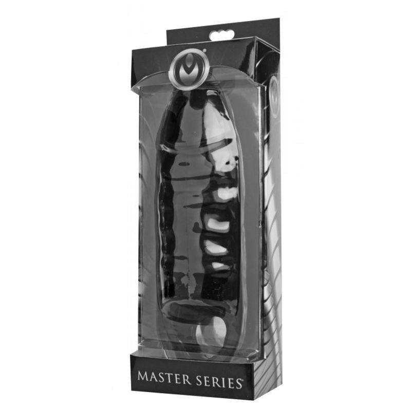 Master Series XL Black Mamba – Lifelike Penis Sleeve Extender > Sex Toys For Men > Penis Sleeves - Tophatter Daily Deals