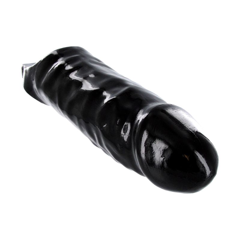 Master Series XL Black Mamba – Lifelike Penis Sleeve Extender > Sex Toys For Men > Penis Sleeves - Tophatter Daily Deals